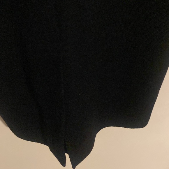 Andrea Jovine black jeweled backless long sleeved sweater dress. - Picture 5 of 5